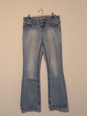 Aeropostale Women's Light Blue Bootcut Jeans